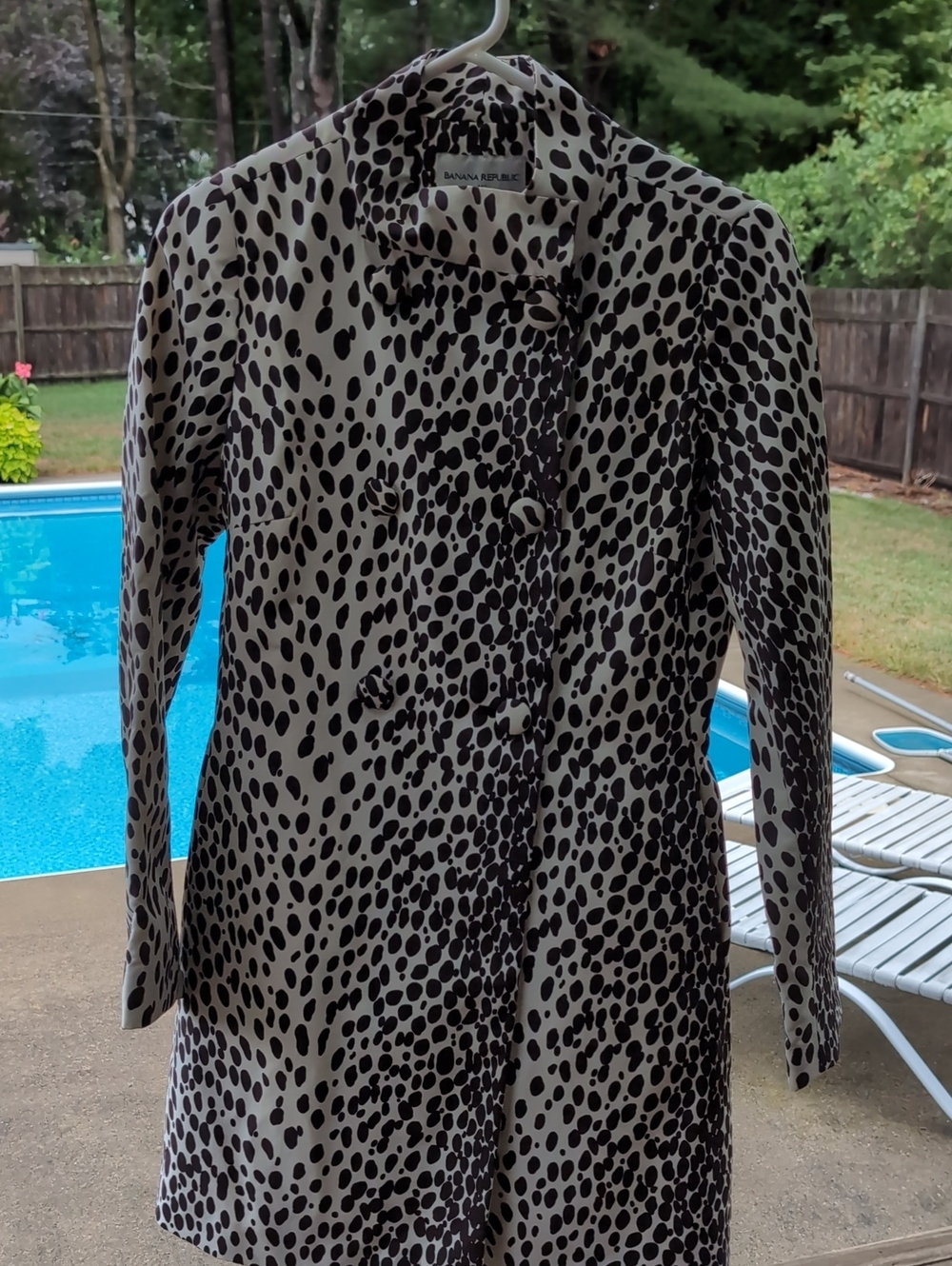 Lightweight Thigh Length Statement Coat